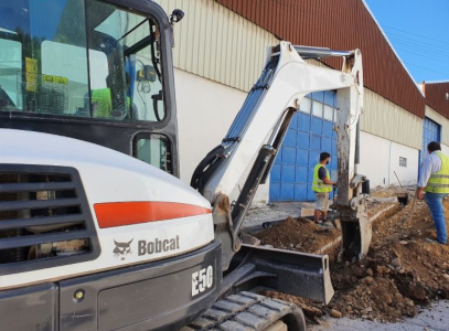 Miya comienza las obras de construcción de los primeros 26 km de tuberías en Oliveira de Azeméis en Portugal